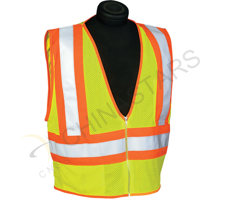 High visibility safety vest in France